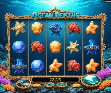 Ocean Depths themed slot machine